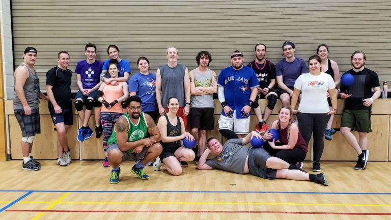 Adult co-ed rec dodgeball in Saskatoon